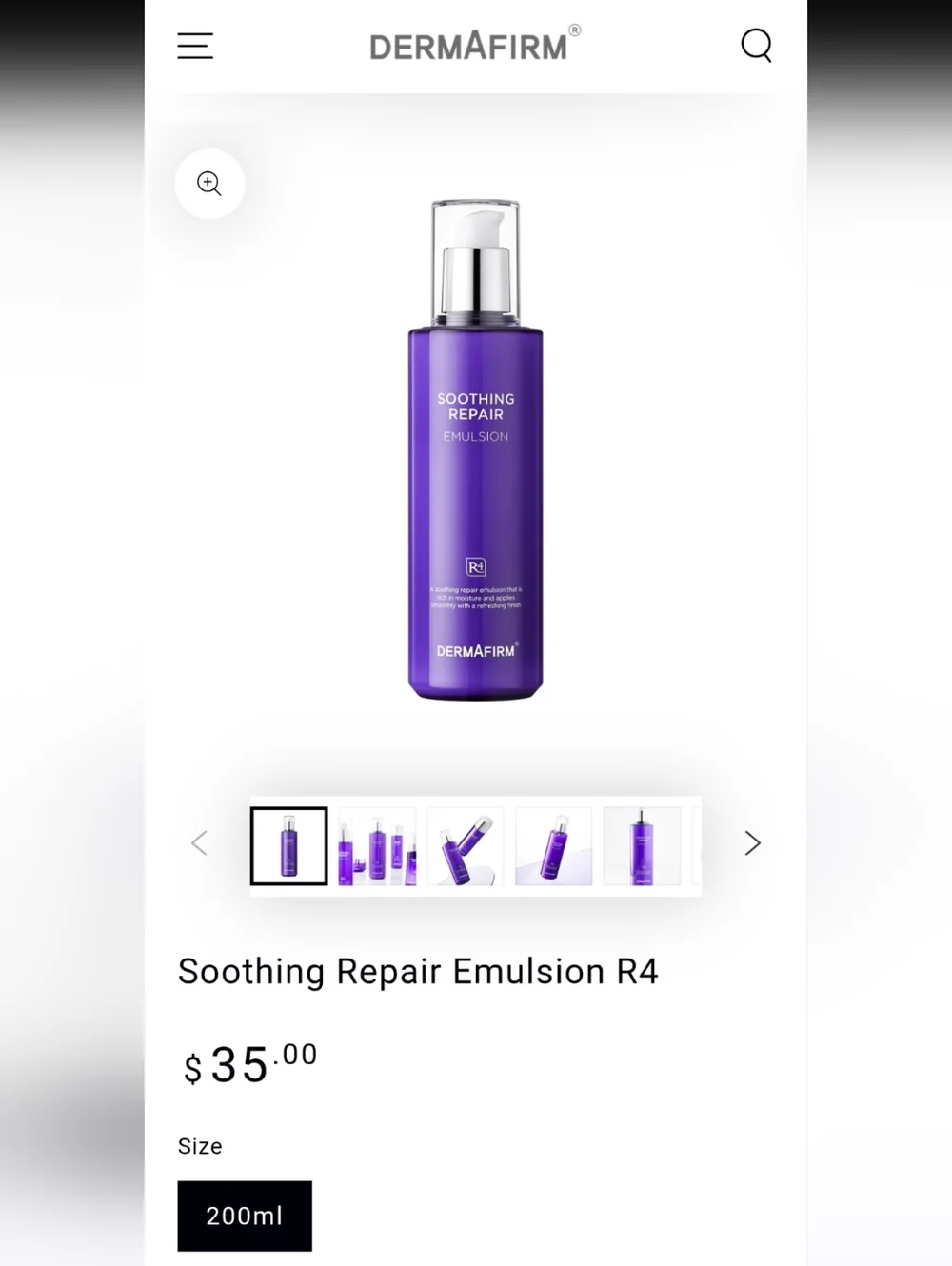 Dermafirm Soothing Repair Emulsion 🆕 Exp 10/26/26